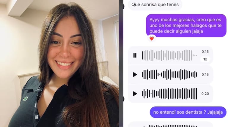 “¿Dentista?”: subió una foto a Instagram y recibió un chamuyo inesperado que la dejó sin palabras