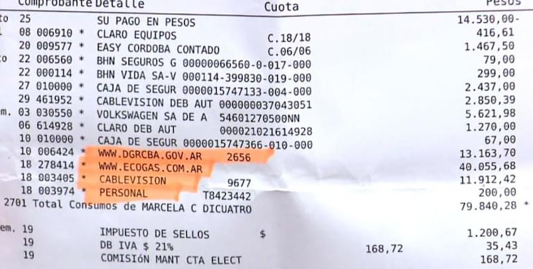 Denuncia que le clonaron la tarjeta de crédito para pagar impuestos por 65 mil pesos