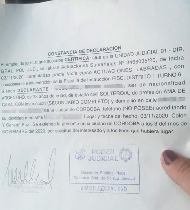 Denuncia que su hijo fue herido por una bomba del SUOEM: “Terminó sangrando”