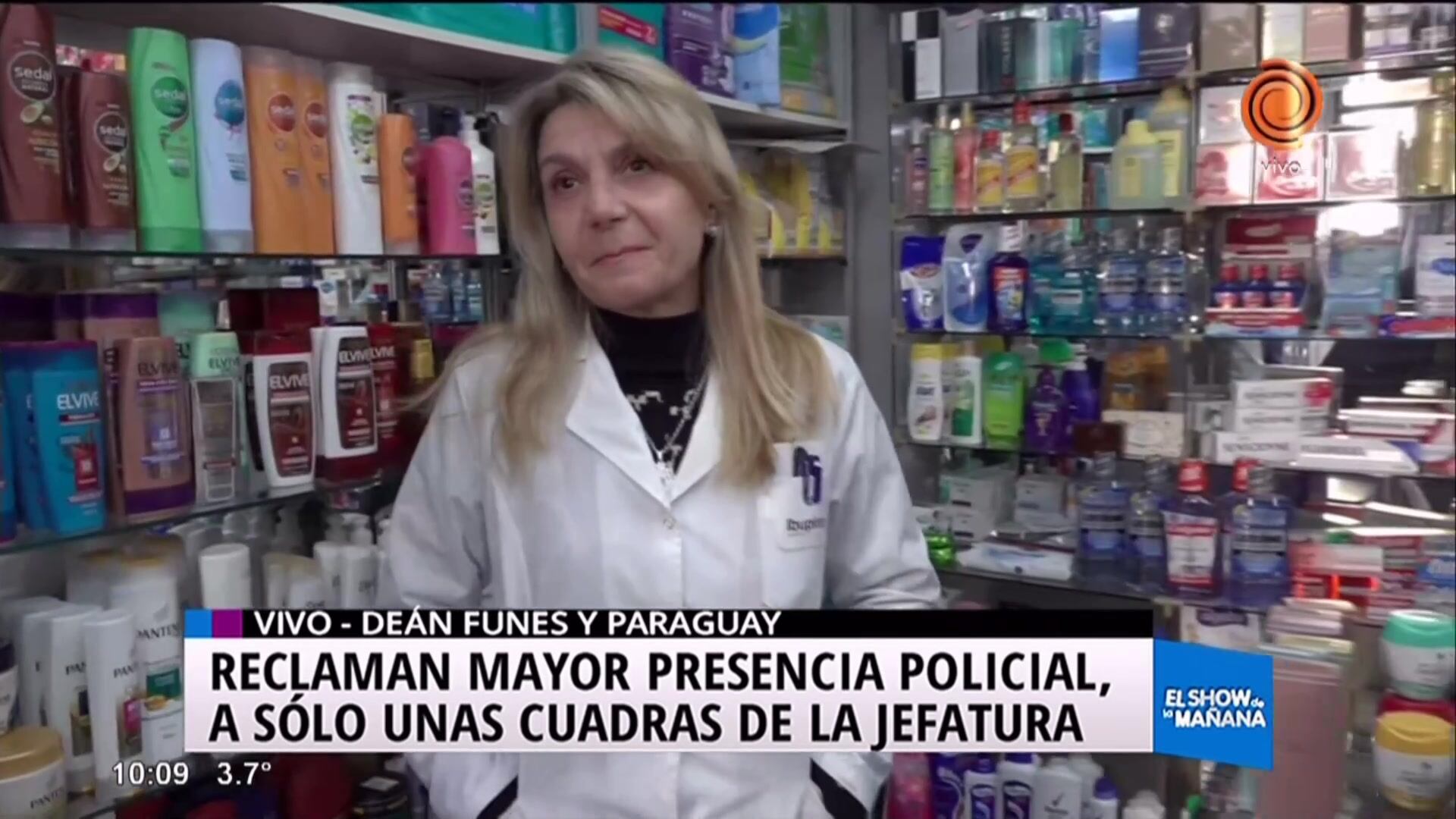 Denuncian "zona liberada" en el centro