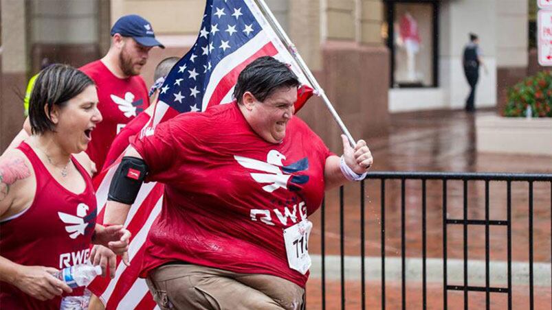 Derek Mitchell se propuso correr media maratón para el 2016.