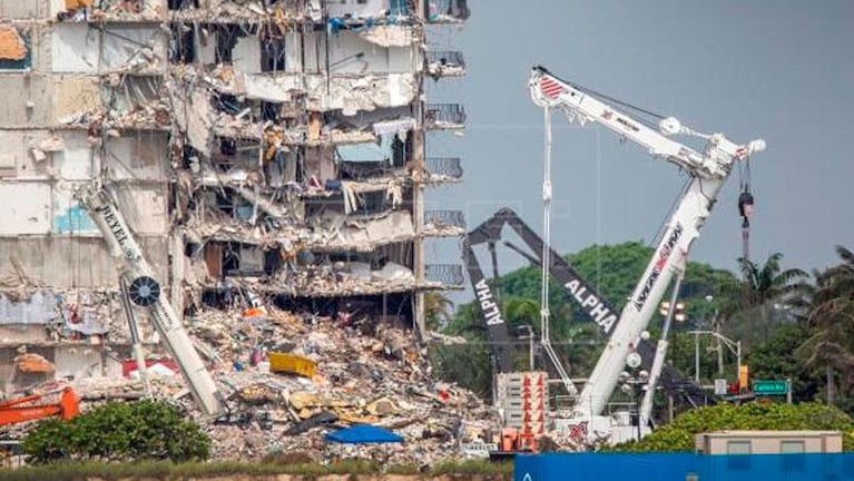 Derrumbe en Miami: identificaron el cuerpo de otro argentino entre los escombros