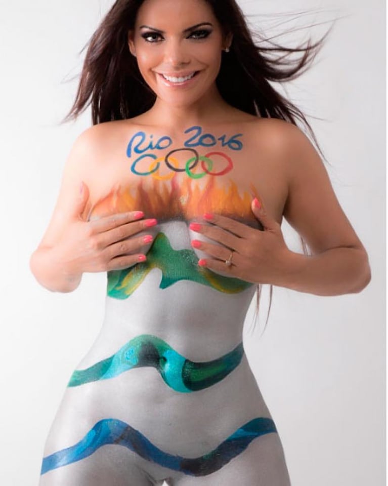 Desafía a Instagram: Miss Bumbum posó desnuda por Rio 2016