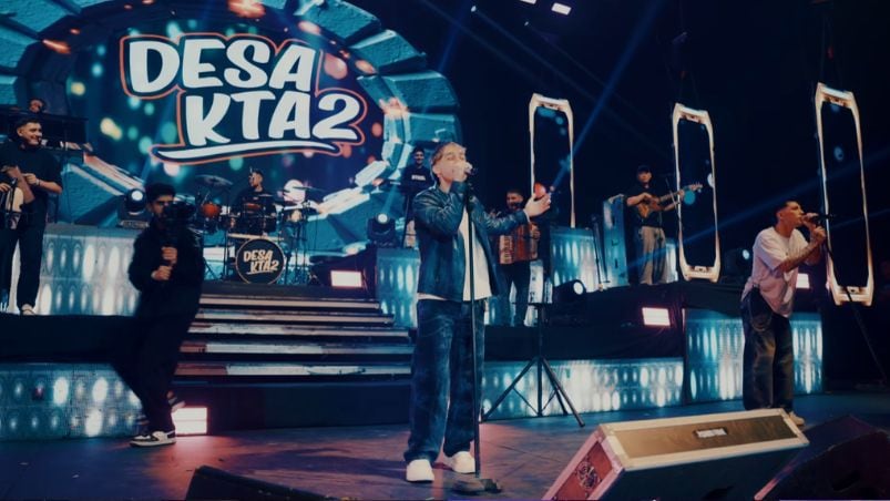 DesaKTa2 estrenó una nueva canción en la voz de Joaco Martín.