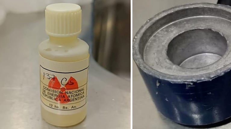 Desapareció una cápsula con material radiactivo.