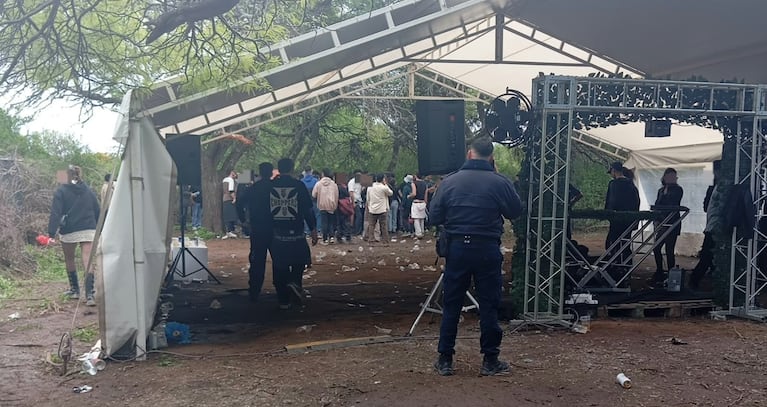 Desarmaron una fiesta electrónica clandestina con 400 personas en Juárez Celman
