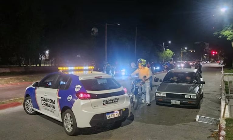 Desarticularon una picada ilegal en la Ciudad Universitaria.