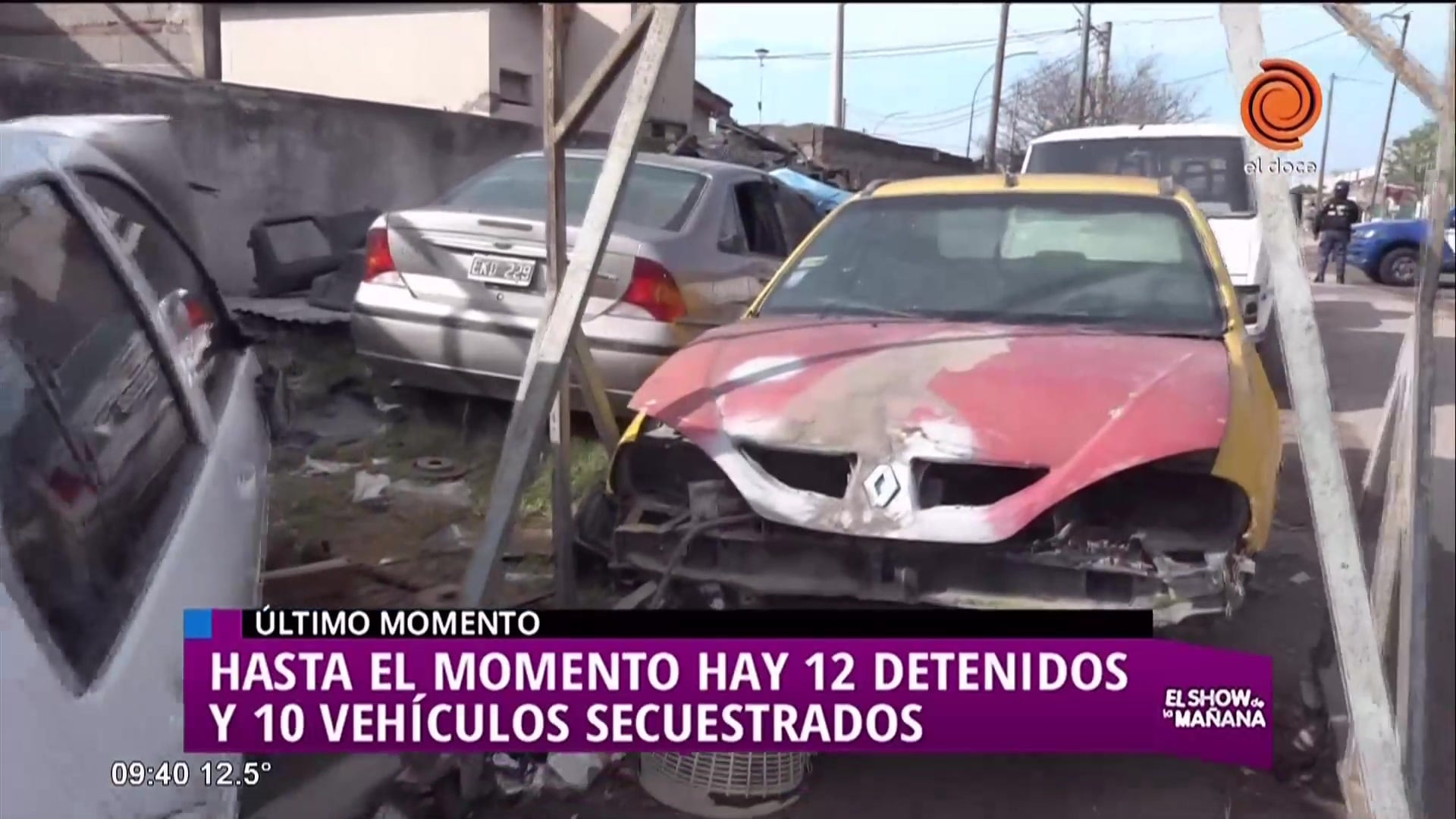 Desbaratan banda roba autos