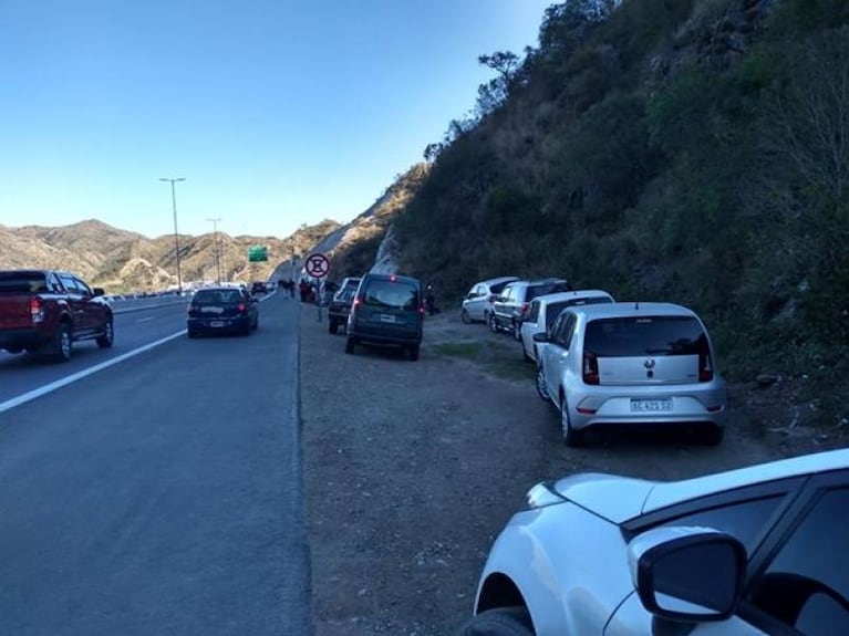 Descontrol, irresponsabilidad y peligro en el Puente De la Sota