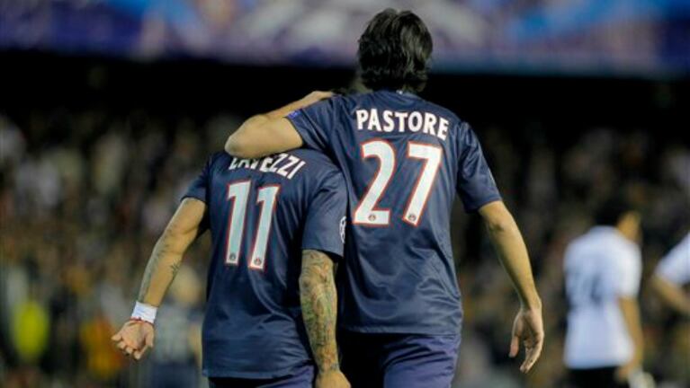Desde Argentina, Lavezzi y Pastore no se olvidaron de París.