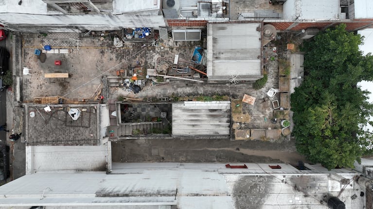 Desde el drone, así es la casa de Barrelier donde se la vio a Agostina por última vez