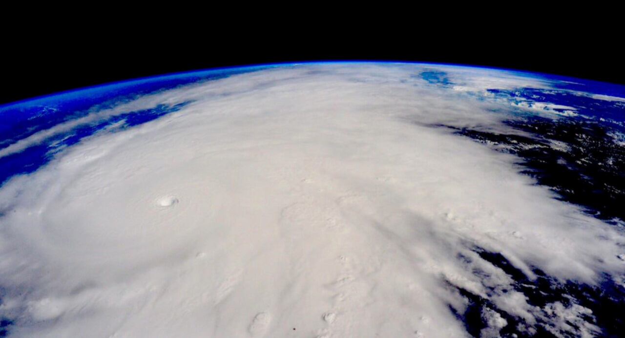 Desde el espacio los registros de la NASA