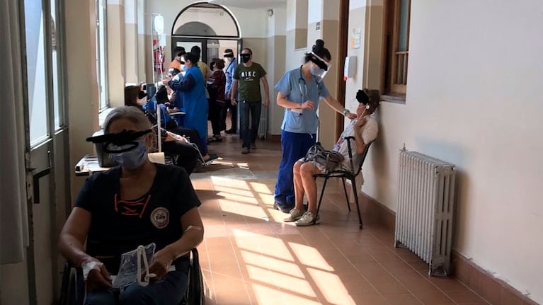 Desde el hospital aseguran que las imágenes son de la semana anterior. (Foto: @rquiroga777)