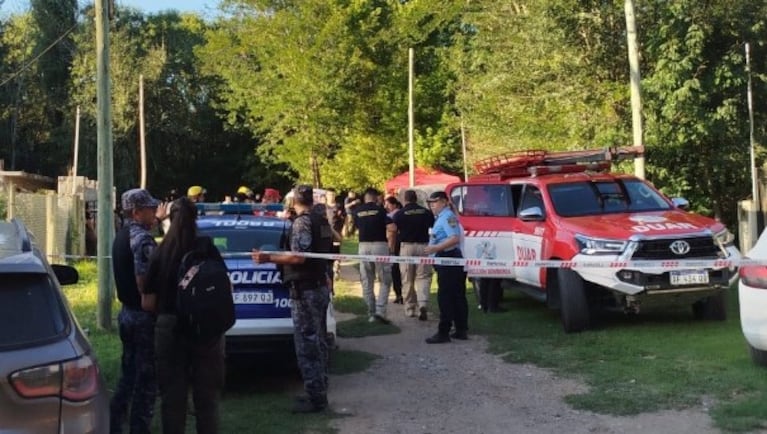 Desesperada búsqueda de nena de dos años en Cosquín.