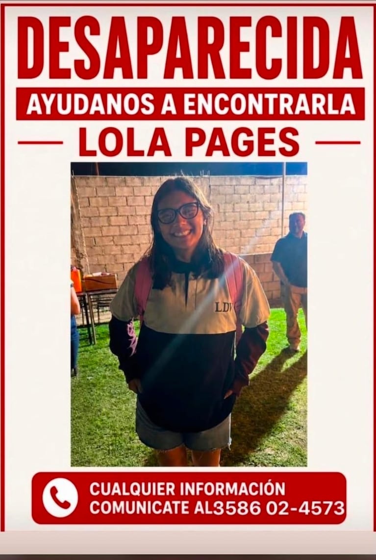 Desesperada búsqueda de una adolescente en Río Cuarto: salió del colegio y nunca volvió