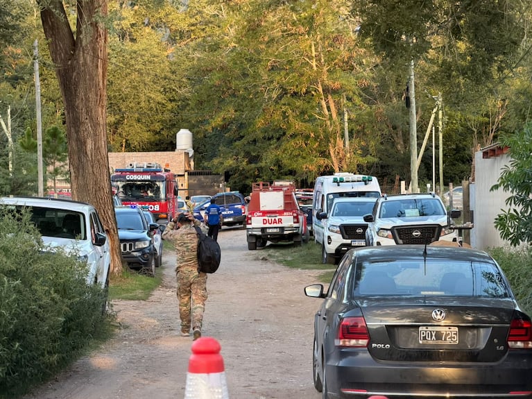Desesperada búsqueda de una nena de dos años en Cosquín.