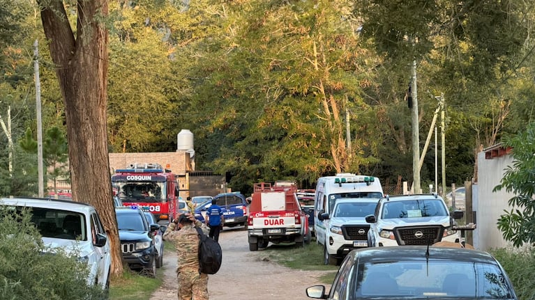 Desesperada búsqueda de una nena de dos años en Cosquín.
