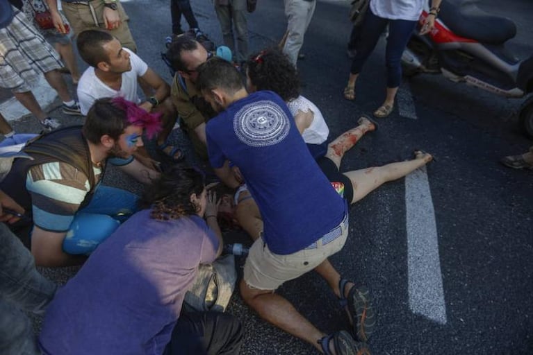 Desfile gay sangriento en Jerusalén