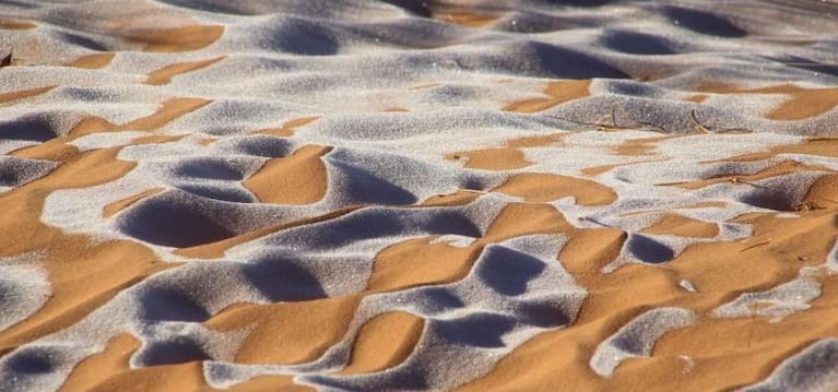 Desierto del Sahara: por qué cayó nieve en el lugar más cálido del mundo