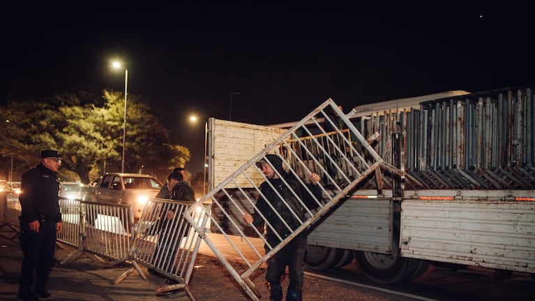 Desmantelaron la Feria de Villa el Libertador.