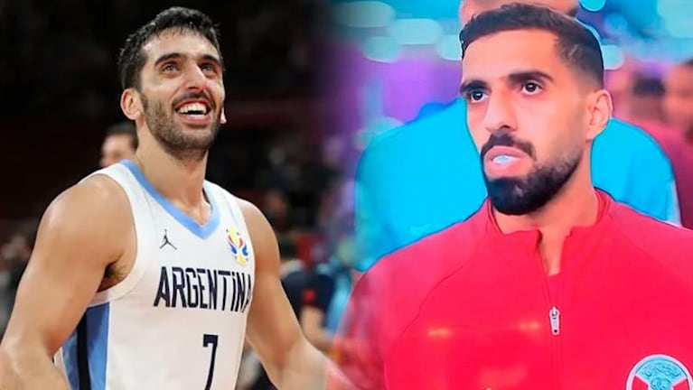 Desopilante: los parecidos de Campazzo y el Cuti Romero en la selección de Qatar