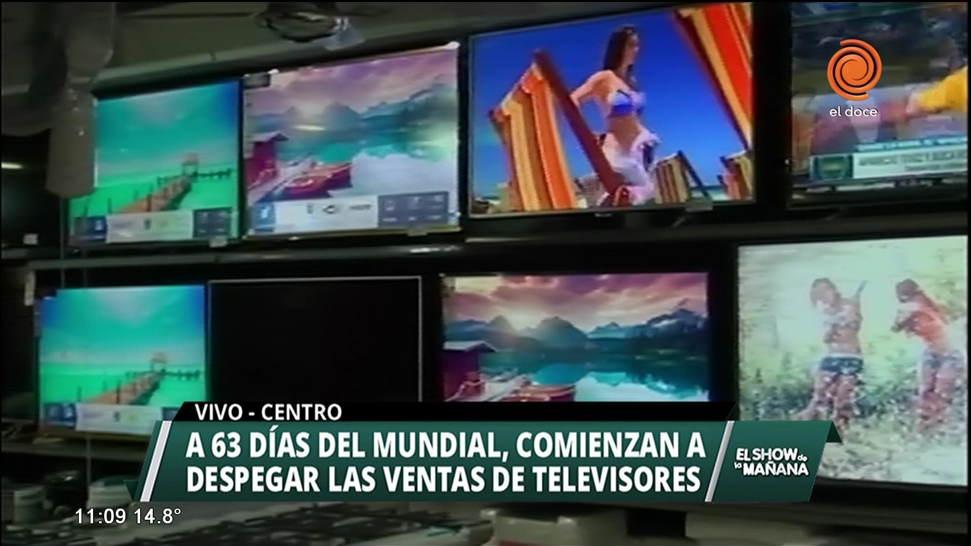 Despegan las ventas de televisores por el Mundial