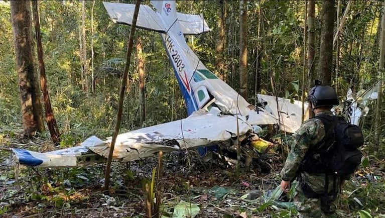 Después de 40 días encontraron a los niños extraviados en la selva de Colombia