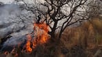 Después de una noche de mucho trabajo, controlaron el incendio.