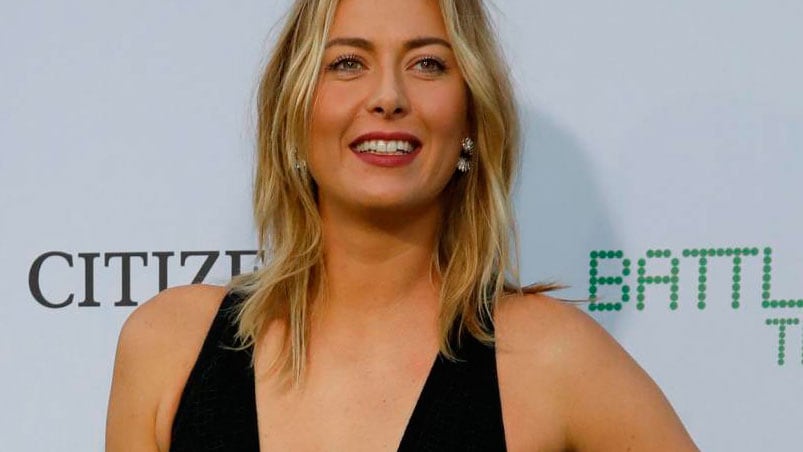 Después de Wimbledon, María Sharapova se fue de vacaciones a Italia.