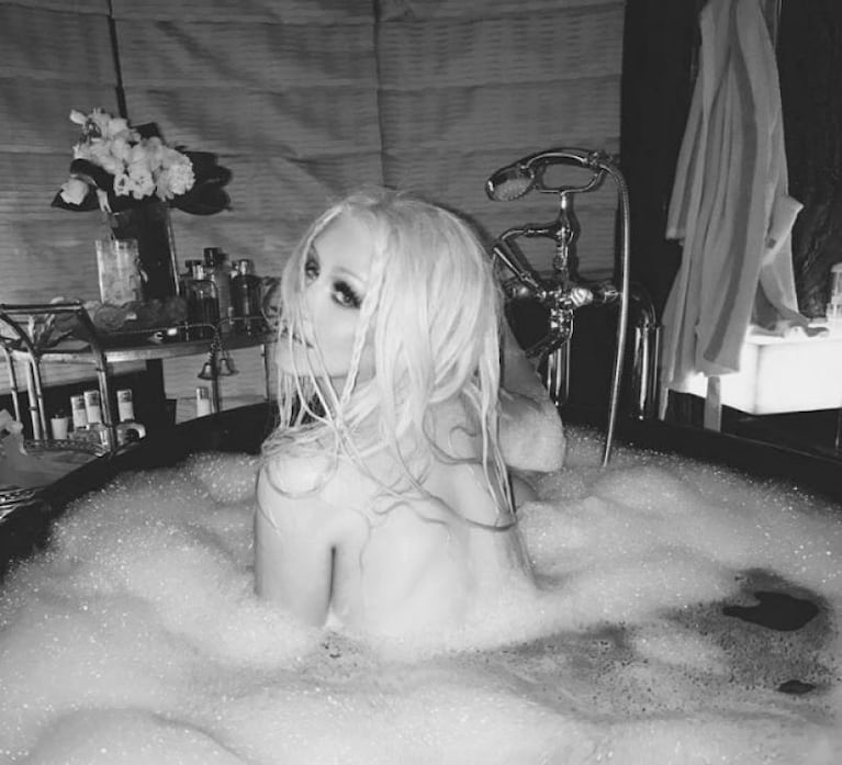 Destapadísima: el desnudo de Christina Aguilera a sus 37 años