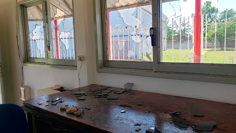 Destrozos y bronca: la familia denunció que fue amenazada y habían pedido seguridad.