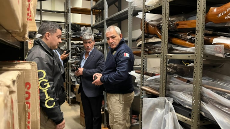 Destruyeron 8 mil armas secuestradas en Córdoba: el 90% estaba operativo