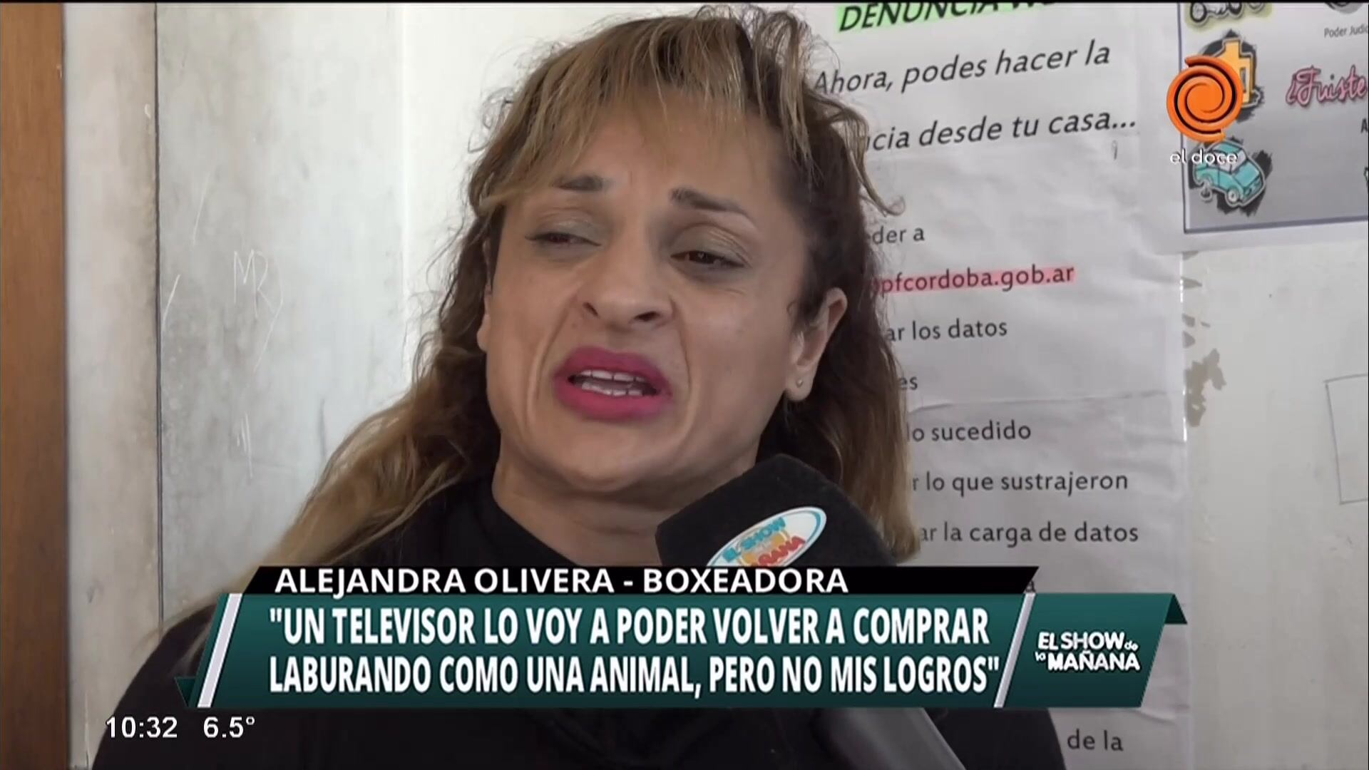 Desvalijaron a "La Locomotora" Olivera