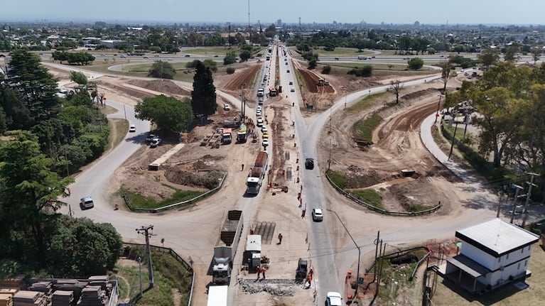 Desvíos por obras en una ruta de Córdoba y en Circunvalación. (Imagen: Gobierno de Córdoba).