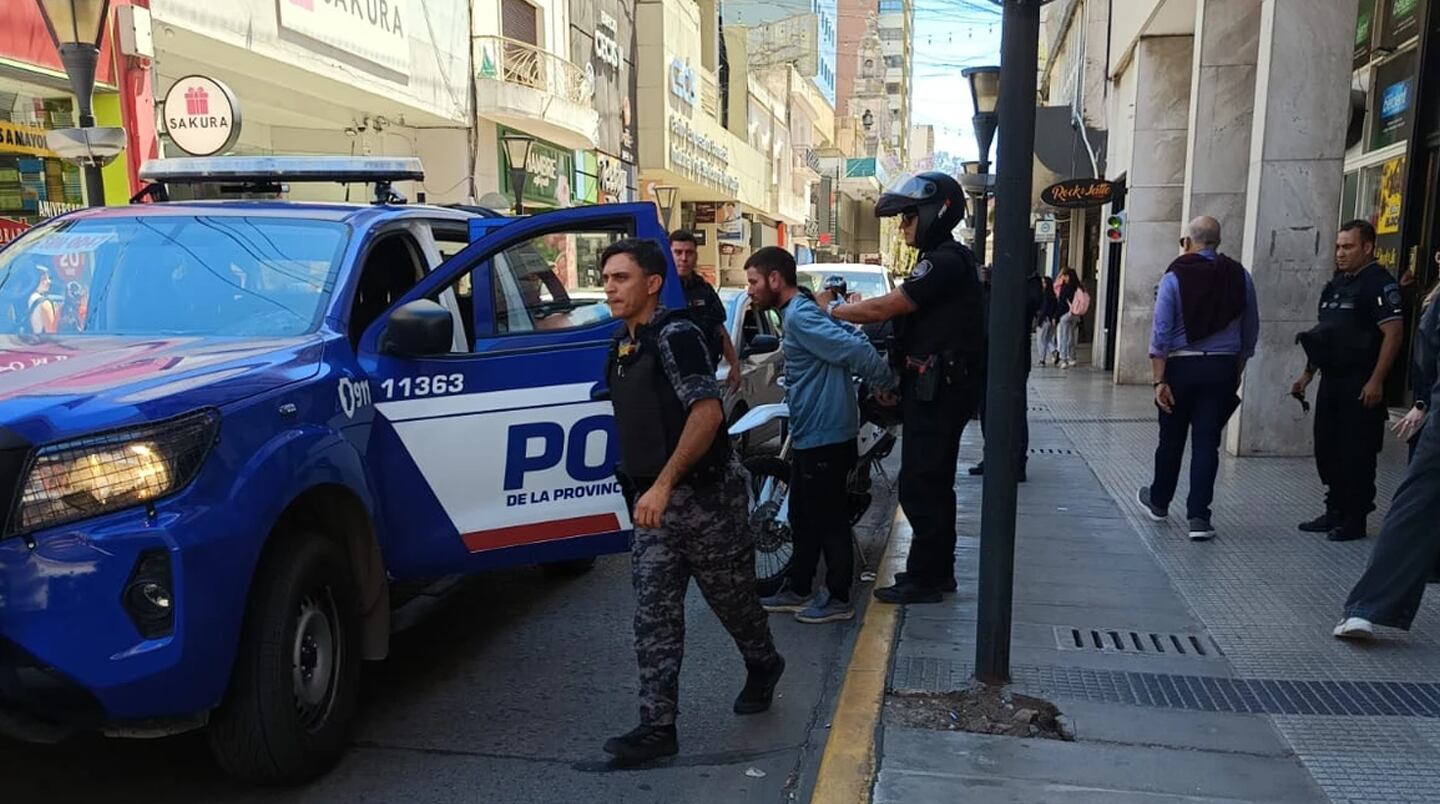 Detención en Río Cuarto (Gentileza Telediario Digital)