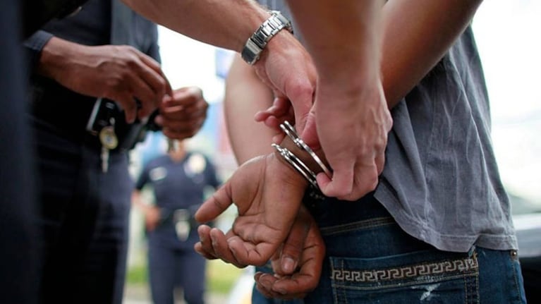 Detenido acusado de abuso sexual en Dean Funes. (Imagen: gentileza Mirá El Norte).