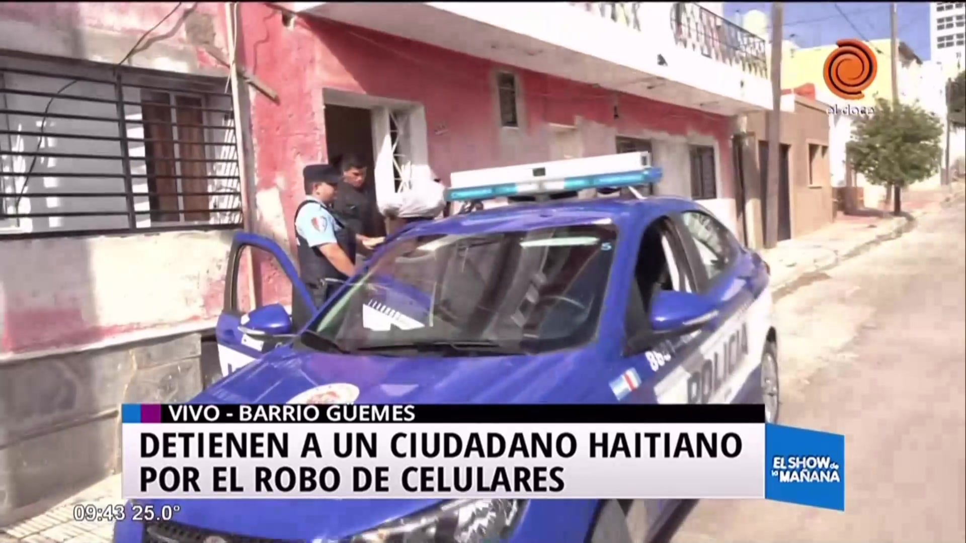 Detienen a ciudadano haitiano por robo