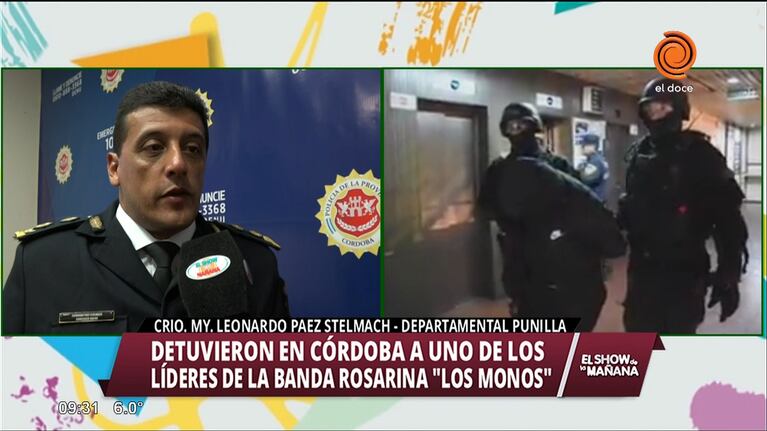 Detienen en Córdoba a un líder de "Los Monos"