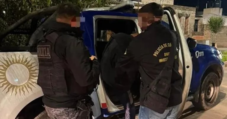 Detuvieron a tres hombres tras el incendio con secuestro en Córdoba.