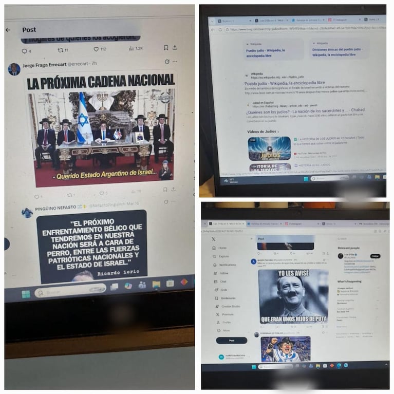 Detuvieron a un profesor cordobés por posteos antisemitas y pronazis - Image 2