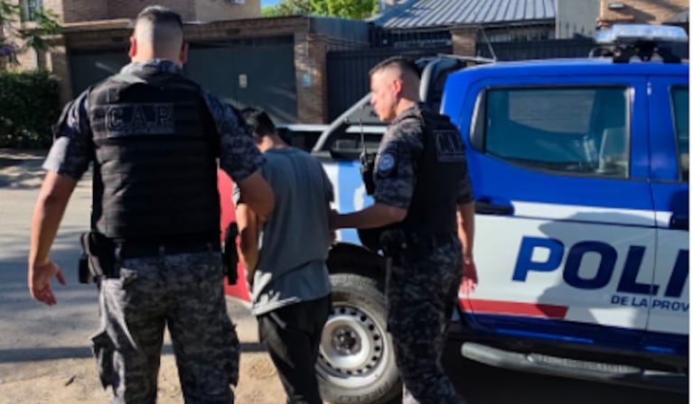 Detuvieron al hombre que arrebató a una mujer con un bebé en brazos.