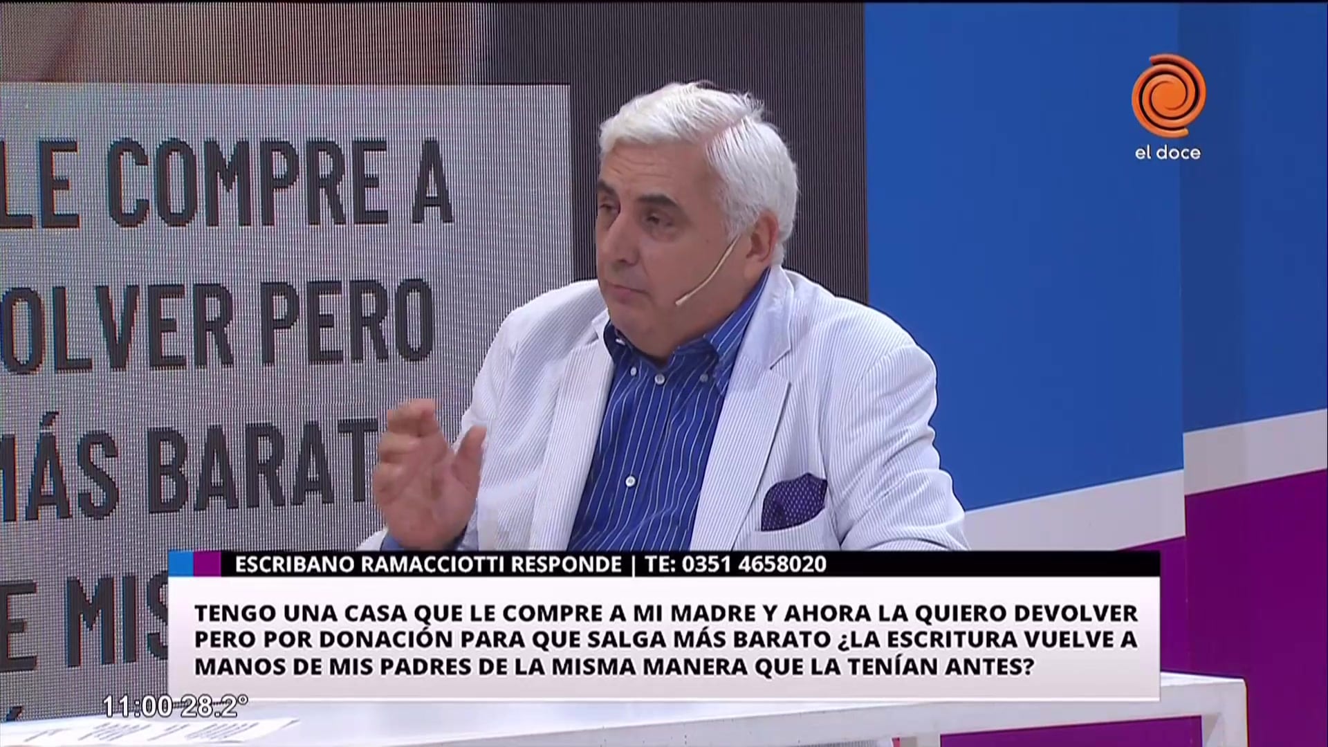 Devolución de casa como donación y otros temas