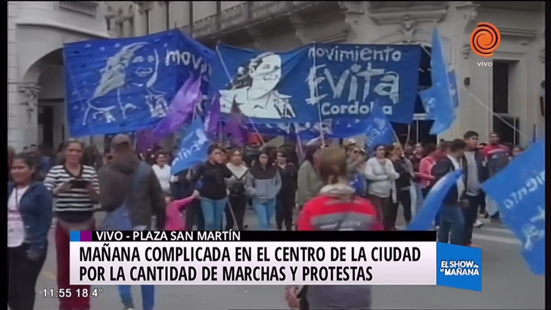 Día de marchas en todo el país