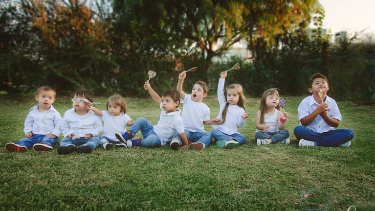 Día Mundial del Síndrome de Down. Fotos: Monciel Fotografía Infantil
