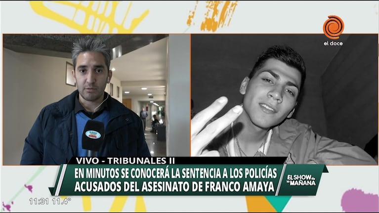 Dictan sentencia por asesinato de Franco Amaya