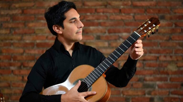 Diego Andrada participará en el Festival Guitarras del Mundo.