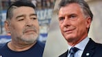 Diego Maradona cargó contra Mauricio Macri.