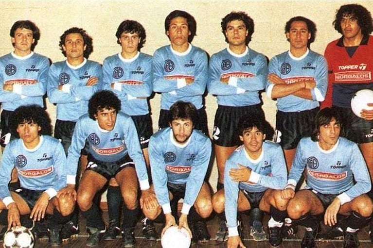 Diego Maradona recordó la noche en la que jugó para Belgrano