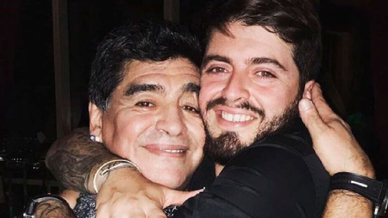 Diego Maradona y su hijo reestablecieron la relación en el año 2016.
