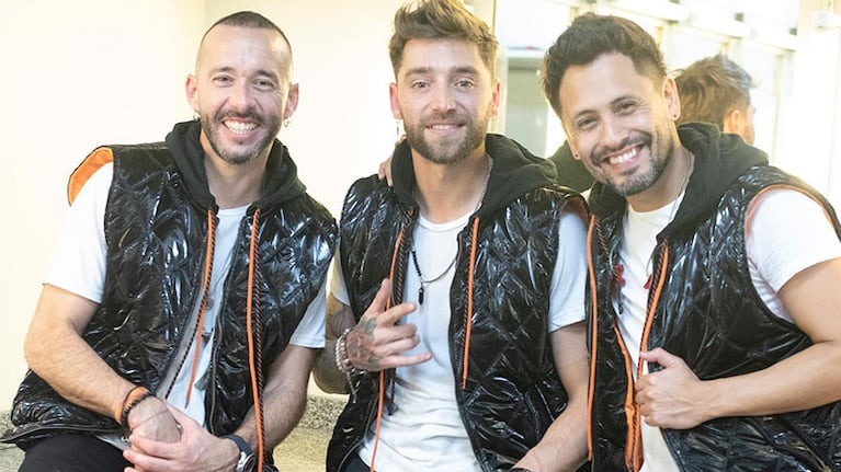 Diego, Pablo y Nelson siguen cosechando éxitos.